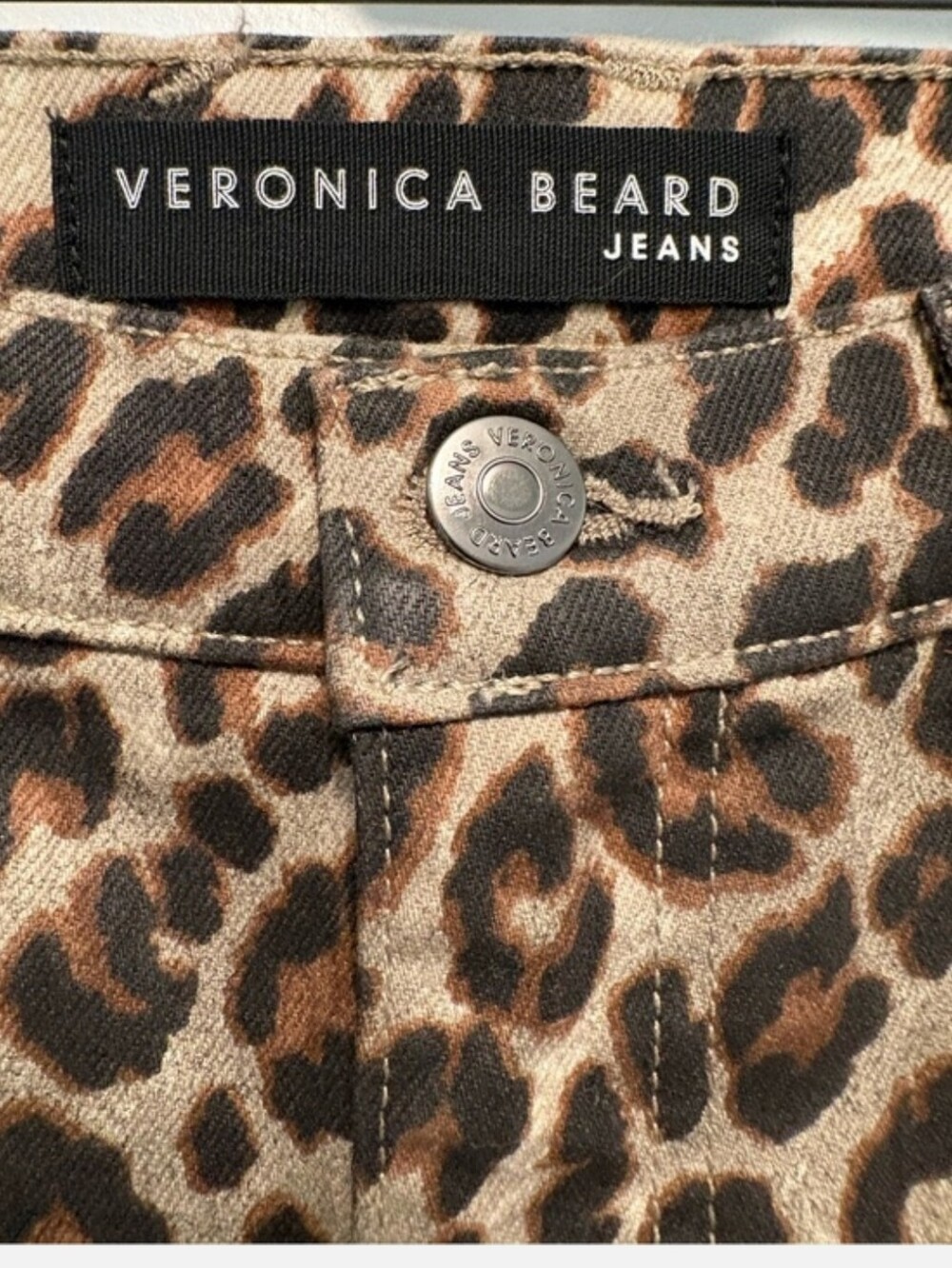 Veronica Beard Brooke Mid-Rise Skinny Jeans Sz 28/6 $278 MSRP - Picture 3 of 6